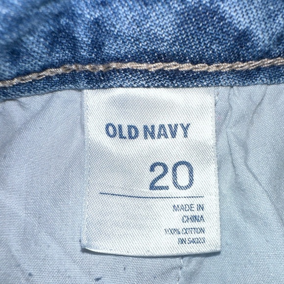 Old Navy Denim Button-Front Mini Skirt Size 20 Office School Church Date Night - Picture 4 of 7
